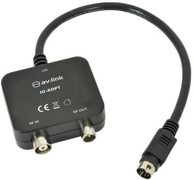 AV Link IO TV LINK RF2 OUT REPLICATOR FOR SKY+ HD BOX for MAGIC EYE