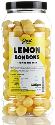 Lemon Bonbons Gift Jar from the A-Z Sweetshop Collection…