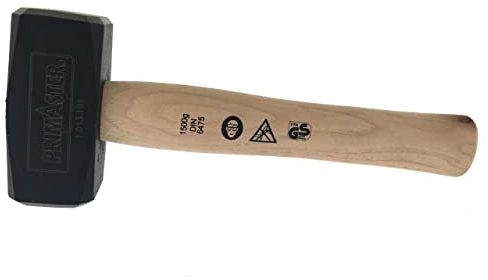 Primaster Fäustel Vorschlaghammer Abbruchhammer Holzstiel 1500g