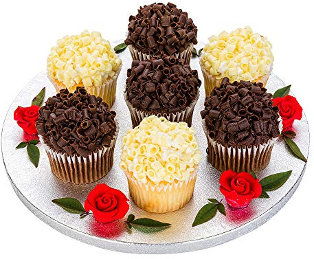 Pastry Tek 10 Inch x 1/2 Inch Thick Cake Drum, 1 Covered Edge Cake Board - Round, Grease Resistant, Silver Cardboard Thick Cake Base, Durable, For Parties Or Catering - Restaurantware