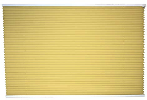 Maron Plissee SIMPLEX Falt-Rollo 100 x 160 cm, gelb