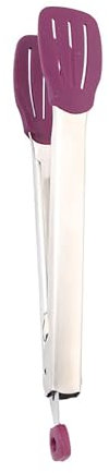 LVUNZJCA Pinze per Alimenti da Cucina Clip for Pane in Silicone Clip for Carne arrosto a Buffet Clip for Bistecca Clip for Alimenti Clip for Alimenti Pinza da Cucina(Viola)