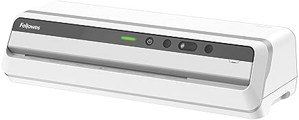 Fellowes Jupiter Laminiergerät A3 zum Heißlaminieren von Hüllen von 80 bis 250 Mikron, intensiver Gebrauch, automatischer Rückwärtsgang, inkl. 10 Laminierfolien, weiß