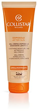 Collistar Gel-Crema Doposole Idratante Lenitivo, con Formula Biodegradabile con Profumo Certificato Eco-Label, Idrata a Lungo Rendendo La Pelle Morbida, Per Tutti i Tipi di Pelle, 250ml