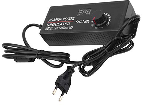 Adaptador de Regulador de Corriente CC,3V-12V 10A AC Adaptador de Corriente Multifuncional,Adaptador de Fuente de Alimentación Universal para Tiras de LED,Enrutadores Inalámbricos,Módems DSL