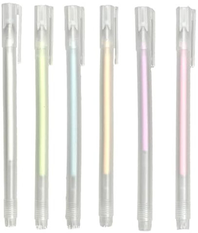 Quick Bond Colour Glue Pen - Easy Control Precision Quick-Dry Scrapbook Glue Pen | Ball Point Glue Pen 6x For Scrapbooking, Handmade Stationery, Craft Glue