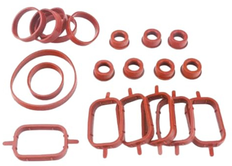 Intake Inlet Manifold Gaskets Seals for BMW M47 M57 E46 E53 E60 E63 E65 E90 E91