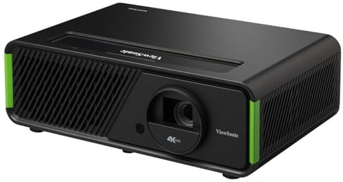 ViewSonic X1-4K Pro Gaming-Beamer, 1440p, 120 Hz, 100-Zoll-Projektion, Google TV, Netflix, Harman Kardon-Lautsprecher