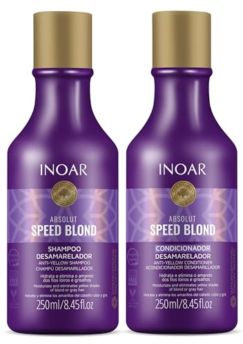 Inoar Absolut Speed Blonde Haarpflege-Set, 2 x 250 ml