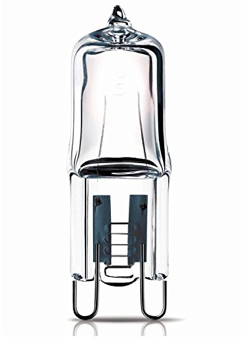 40w G9 Oven lamp Halogen Capsule for Use Within All Cookers. 240v. 300° Heat Tolerant Light Bulb