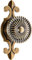 Mgoodoo 1 pièce Tire Poignées Boutons pour Tiroir Porte Cuisine Armoire Meubles Armoire Rond Antique - Laiton Antique