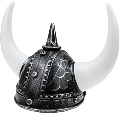 Homoyoyo Wikingerhelm Für Erwachsene Mit Hörnern Dekorativer Ochsenhornhelm Im Wikingerstil Für Maskerade Und Halloween-kostümaccessoires