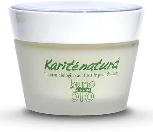 Karité Bioélite Burro di Karité Puro e Biologico 50 ml – Nutriente, Lenitivo e Rigenerante – Trattamento Naturale Multiuso per Pelle, Viso e Capelli – 100% Puro e Naturale, Made in Italy