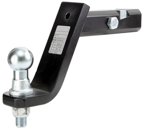 Adapter 2 Zoll Einschub für höhergelegte USA-Fahrzeuge mit AHK-Vorbereitung 60 mm nach unten versetzt