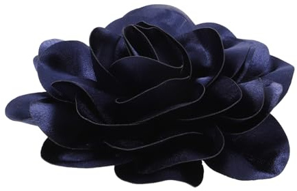 Große Blumenbrosche 19cm aus Stoff, Anstecknadel, Damen | Bequem und Feine Verarbeitung, zu Tragen, Besondere Anlässe Geburtstage
