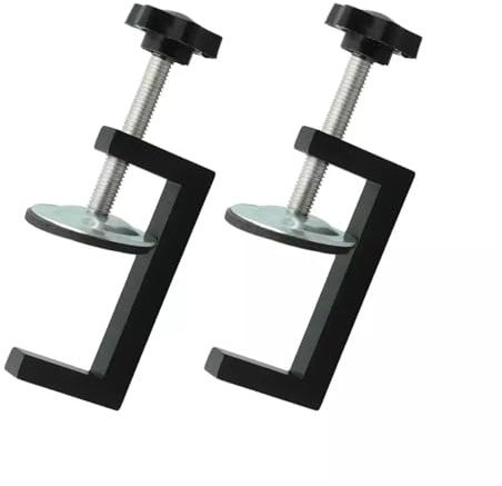Adjustable G Clamps for Woodwork Carpentry Mini Screw Table C Clamps (2)