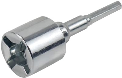 Adaptador de enchufe de gato de coche, herramienta de gato de tijera, accesorio de llave estabilizadora, construcción de acero resistente para , viajes, río, camping, nivelación de coche