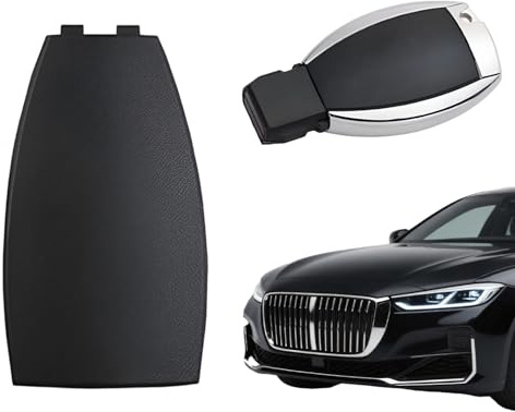 3-Tasten Mercedes Schlüssel Hülle für W204, W169, W245 | Ersatz Schlüssel Cover, Passend als Schlüsselanhänger, Ohne Elektronik, Nur Rückseite
