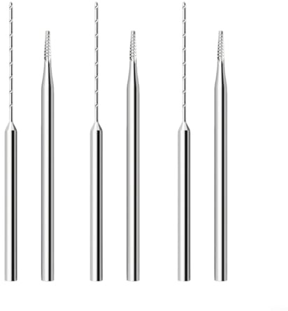 HEIBTENY Extractor de tornillos de aleación U8 juego de brocas para tornillos pelados o dañados, herramientas de extracción de tornillos rotos para teléfonos móviles y aparatos electrónicos (3 juegos)