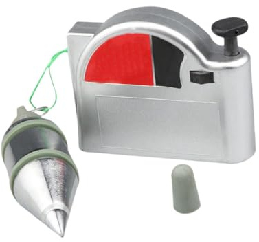 LIFKOME Herramienta Vertical de Martillo con Plomada Magnética Automática de Medición Precisa Carpintería y Construcción con Función de Autoajuste y Fijación Segura Superficies de Baja
