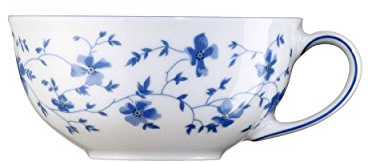 Rosenthal Forma 1382 - Taza de té con flores azules