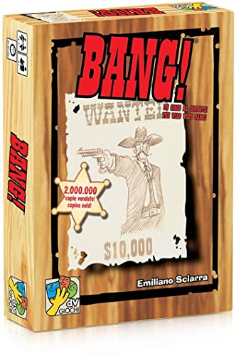 DV Giochi- Bang Gioco da Tavolo Spaghetti Western-Edizione Italiana, Multicolore, DVG9100