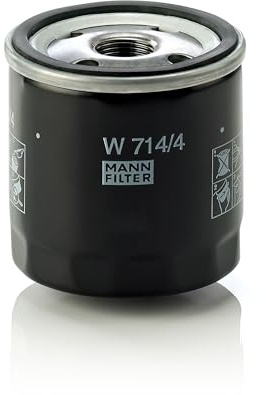 MANN-FILTER, W 714/4 Ölfilter | Für PKW, Hohe Filtrationsleistung, Optimaler Motorschutz, Hochwertige Dichtung, Echte OE-Technologie
