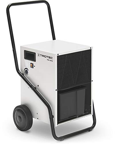 TROTEC TTK 170 S Luftentfeuchter Raumgrößen bis 600 m³ | Entfeuchtungsleistung max./24h: 50 Liter | Einstellbarer Hygrostat