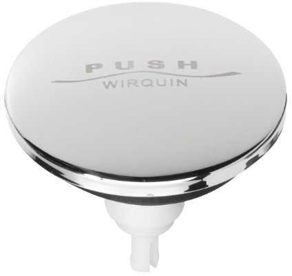 Wirquin SP9260 Quick Clac SP9260-Tappo di Ricambio Cromato per Vasca da Bagno e lavabo, a Scatto, Multicolore