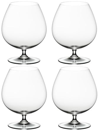 Riedel Vinum Cognac/Brandy en verre, Lot de 2 Set of 4