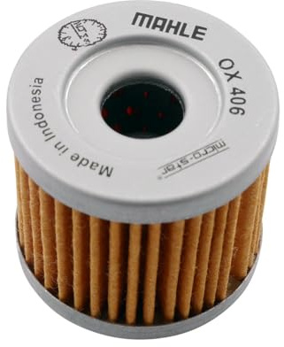 MAHLE OX406 Ölfilter kompatibel für Kreidler Supermoto 125 DD, Sachs ZZ 125 4T, Hyosung GV 125 Aquila Classic, Keeway RKV 125, Enduro 125 DD, XRX 125 RX SM Supermoto, Street 125 DD