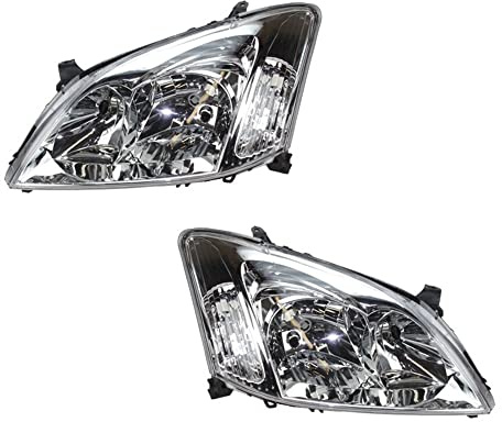 BESTPRICE 2x Hauptscheinwerfer vorne links + rechts Frontscheinwerfer, Kompatibel mit TOYOTA COROLLA (_E12_)
