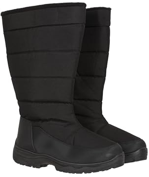Mountain Warehouse Icey Womens Long Winter Snow Boots Black 4