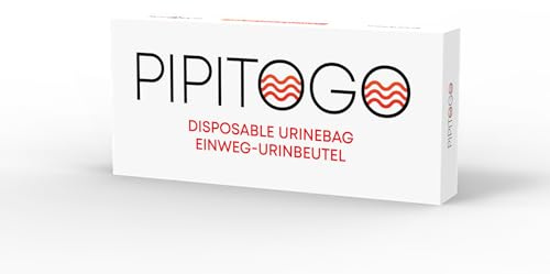 Schauch 4er Pack PipiToGo Einweg-Urinbeutel Camping Outdoor Notfall Toilette Stau Lange Autofahrten Frauen Männer Kinder Einweg Feuchttuch Einweg-Handschuh (4)