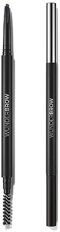 WUNDERBROW Micro-Sculpt Refillable Brow Pencil, Vegan & Cruelty Free Eyebrow Pencil (Black/Brown)