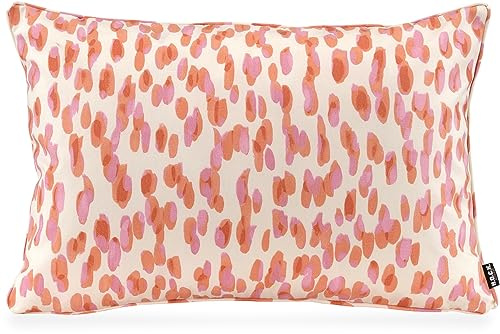 H.O.C.K. Sally Outdoor Kissen inkl. Füllung Dekokissen Sitzkissen in verschiedenen Größen und Farben (60x40cm, Coral)