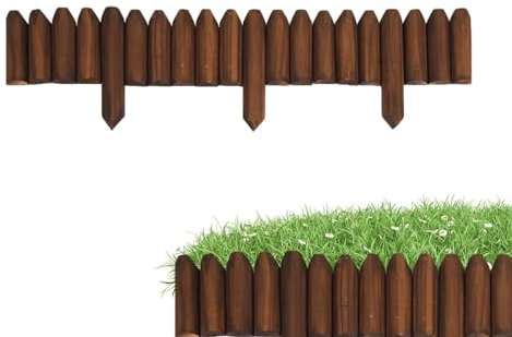 Generic Bordure de jardin en bois, clôture en bois, clôture en bois, clôture en bois, bordure de parterre de fleurs, bordure de parterre de fleurs