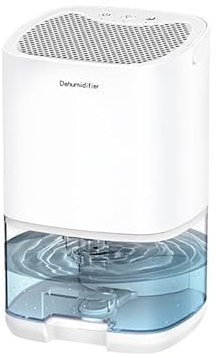 Luftentfeuchter Elektrisch, 1000 ML Raumentfeuchter mit 7 Farben LED Automatische Abschaltung Kompakt, Leise & Effizient,Luftentfeuchter für Kleine Räume, Ideal für Badezimmer, Schrank, Camping
