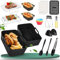 Ninja Heißluftfritteuse Zubehör, Ninja af400eu Zubehör SL400EU Double Stack XL COSORI und 7,6L-9,5L Dual Zone Heißluftfritteusen BPA-Frei | Air Fryer Accessories (14)