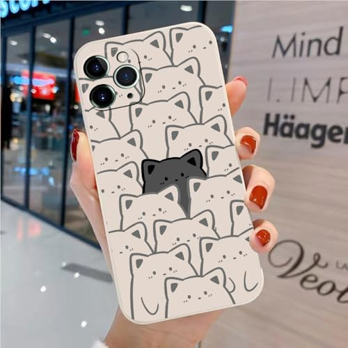 Bonita Funda Compatible con Motorola Moto G22 - Cómoda Case TPU Suave Blanca Dibujos Animales Cover