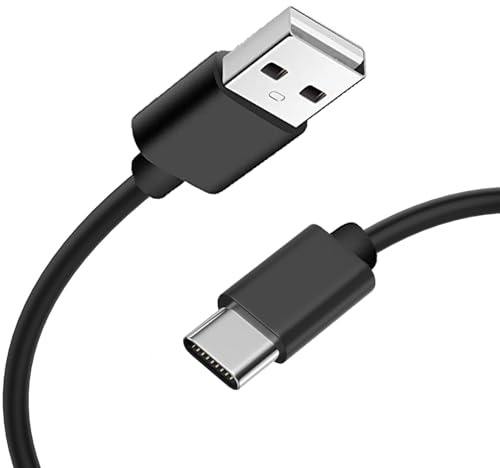 Cable de carga USB-C compatible con Sony SRS-XB13, SRS-XB23, SRS-XB33, SRS-XB43, XG300, XB100, SRS-XE200, SRS-XE300 X Altavoz portátil, SRS-NS7, SRS-NB10 cable de datos de repuesto para altavoces (2 m