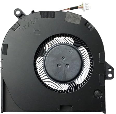 LZHUKOZ Ventilateur de Refroidissement pour processeur/Carte Graphique d'ordinateur Portable XPS 15 9500 0DJH35 009RK6 EG50050S1-CG30-S9A EG50050S1-CG00-S9A Facile à remplacer(GPU Fan)