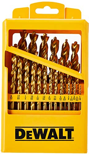 DEWALT Titanium Drill Bit Set with Pilot Point, 29-Piece (DW1369)