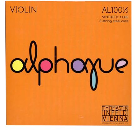 Thomastik Cuerdas para violín ALPHAYUE alma en nylon, juego 1/2, escala 283mm / 11.1“