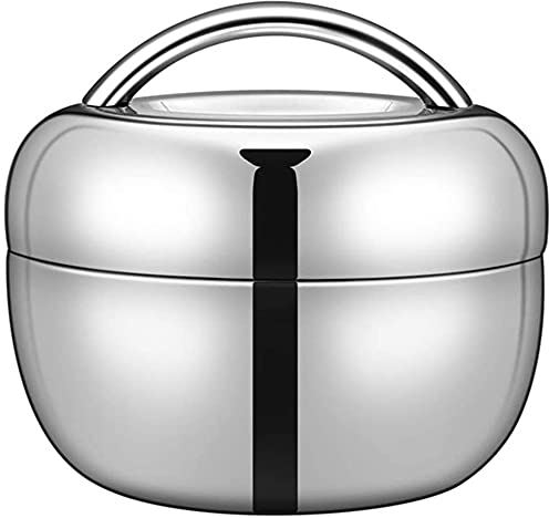 H&RB Bouteille Isotherme Alimentaire Container Acier Inoxydable pour Aliments Chaud ou Froid | Contenant Thermo | Boite, Conteneur, Recipient Thermique INOX | sans BPA