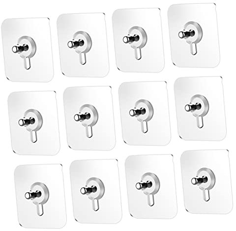 Veemoon 20pièces Autocollants Muraux Sans Trace Support Adhésif Traceless Pour Décoration Cuisine Salle De Bain Fixation De Cadres Et Rangement