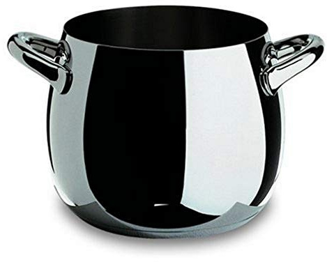 Alessi SG100/24 Mami Pentola in Acciaio Inossidabile 18/10, Lucido
