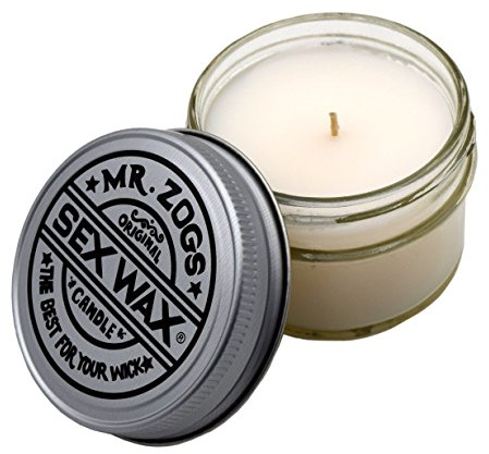 Vela perfumada Sex Wax Coconut - Original y legendaria fragancia de cera Mr Zogs en tarro de cristal con tapa