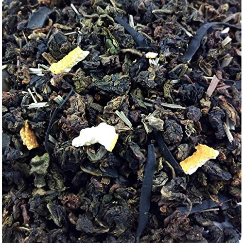 SABOREATE Y CAFE THE FLAVOUR SHOP Te Oolong Azul Semifermentado Infusion en Hebra a Granel Natural Adelgazante 1 kilo