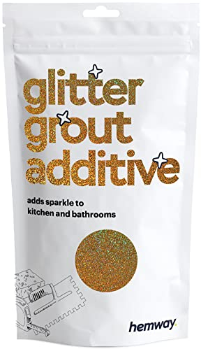 Gold Holographic Glitter Paint Additive Ultrafine 100g for Adding Sparkle to Paints & Varnish | Paint Walls Sparkly Add to Emulsion, Acrylic or Lacquer Indoor | Hemway